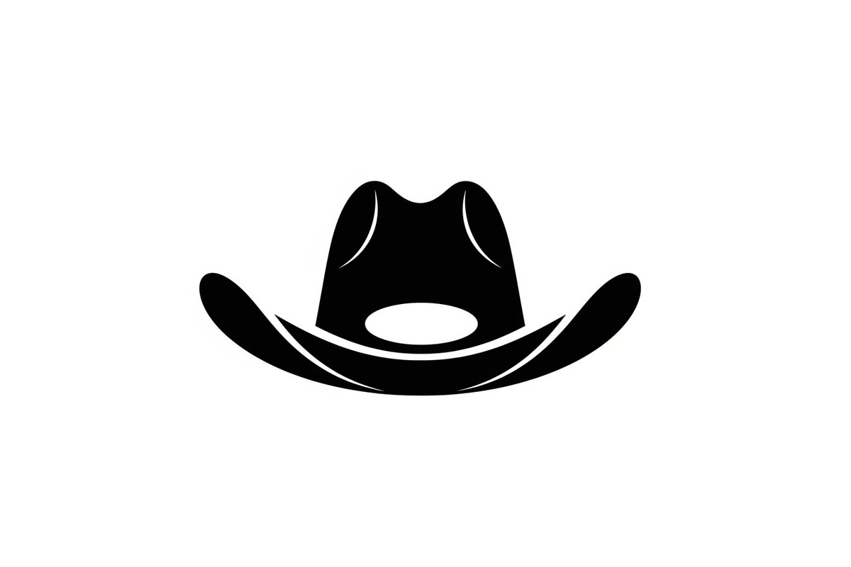 Minimal Cowboy Hat Silhouette Bundle, an Illustration by Designs_River (Photo 37 of 51)