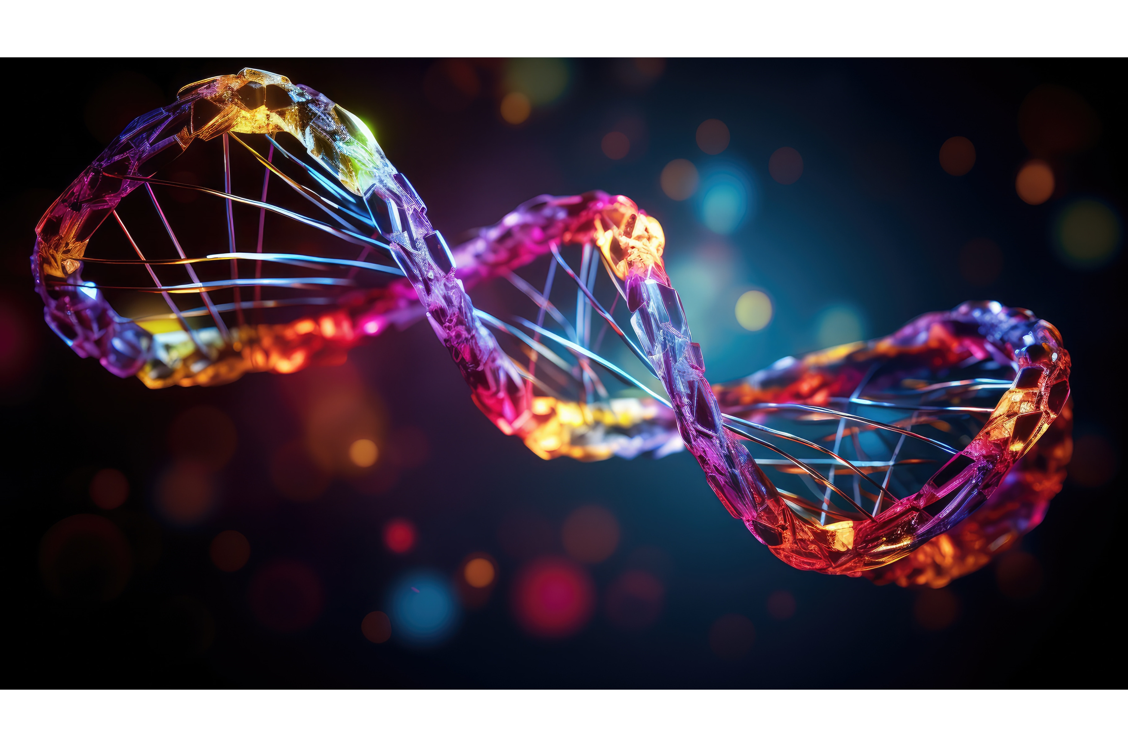 nucleotide dna template ai generated, a Technology Photo by pikepicture ...