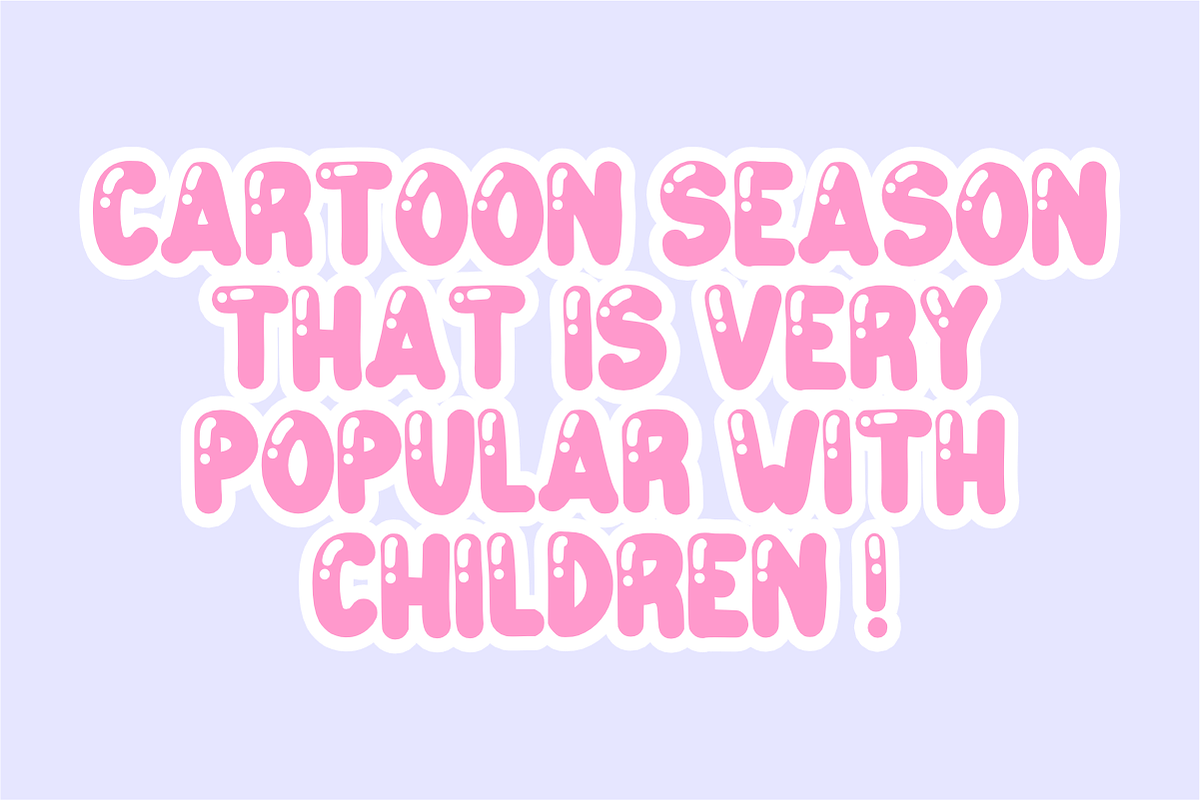 Tarala Bubble - Cute Bubble Font, a Handwritten Font by KiddoGlyphs Studio (Photo 2 of 5)