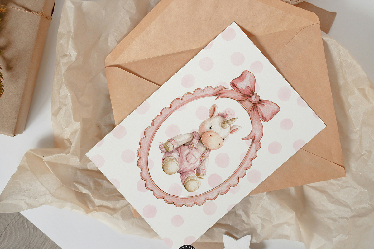 Pink Woodland Clipart Bundle, an Animal Illustration by PaintPixelCo (Photo 11 of 18)