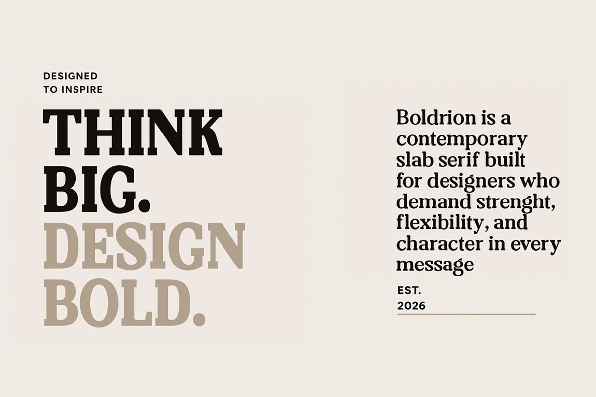 Boldrion, a Slab Serif Font by Keren Studio (Photo 7 of 10)