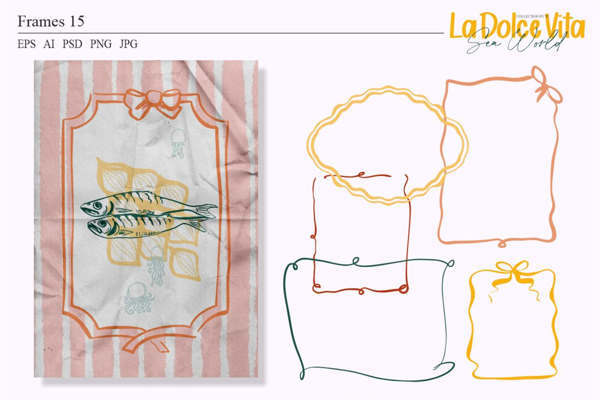 La Dolce Vita-Sea world, an Animal Illustration by Collection by VY (Photo 10 of 15)