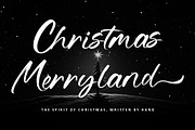 Christmas Merryland - Popular Brush, a Handwritten Font by Letterara (Thumbnail 1 of 11)