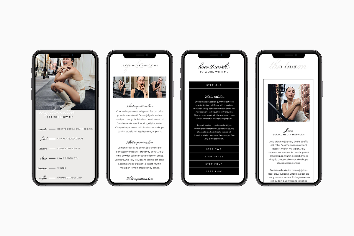 About Page Showit Add On Templates, a Websites & App Template by Blush Created (Photo 8 of 10)