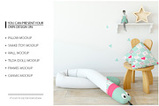 KIDS Fabric Mockup Pack - 1, a Household Mockup by Yuri-U (Thumbnail 11 of 21)