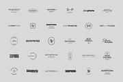 Minimalist Logo Kit - CANVA, AI, PSD, a Branding & Logo Template by Orca Design (Thumbnail 2 of 14)