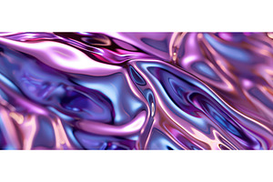 Vibrant metallic purple and blue, an Abstract Photo by piter.goskov