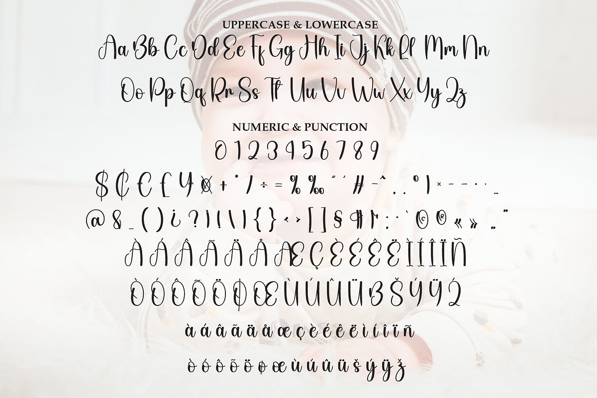 Chubby | Script Font, a Handwritten Font by Scratchones (Photo 7 of 8)