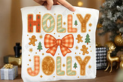 Holly Jolly Christmas Png, a Seasonal Illustration by Rose Art (Thumbnail 1 of 5)