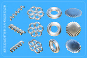 Flower Fantasy v.2: 3D Illustrations, an Object Graphic by marmarina (Thumbnail 16 of 18)