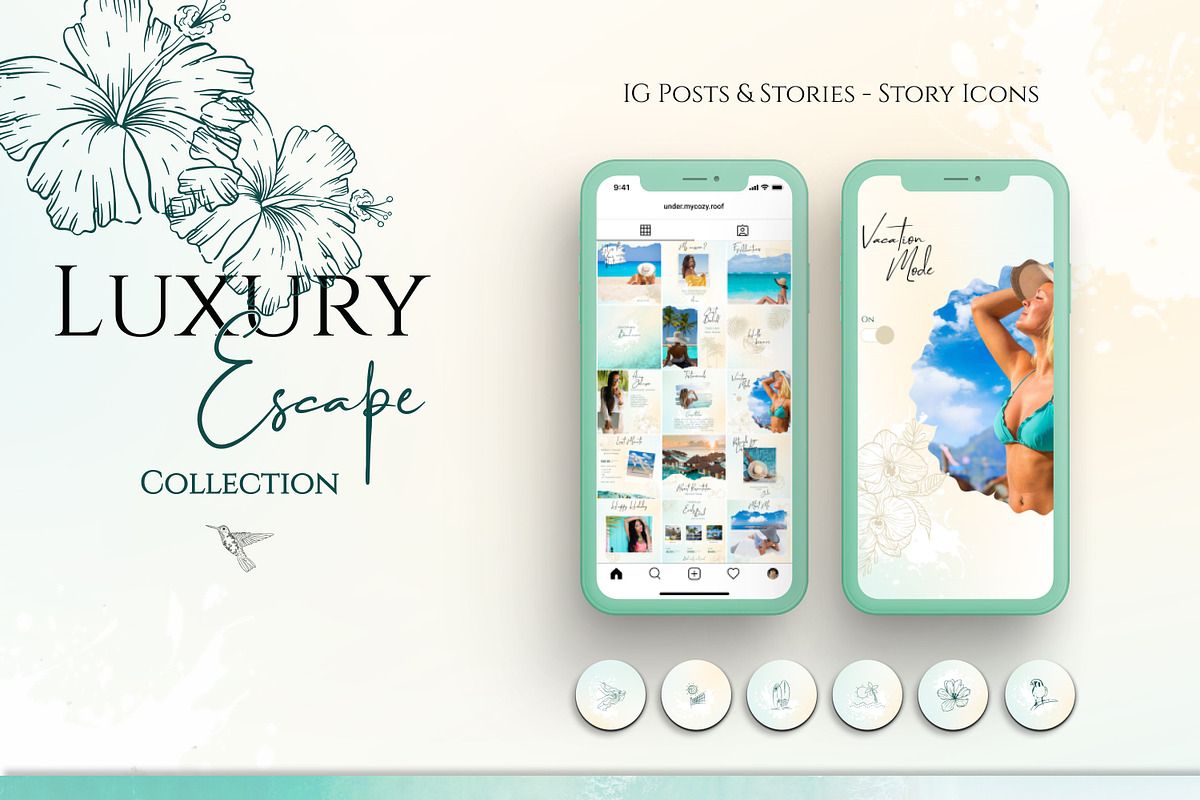 Travel Instagram Templates for Agent, a Social Media Template by Under My Cozy Roof (Photo 10 of 10)