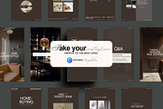 Real Estate Post + Story Templates, a Social Media Template by Prapti Design (Thumbnail 7 of 14)