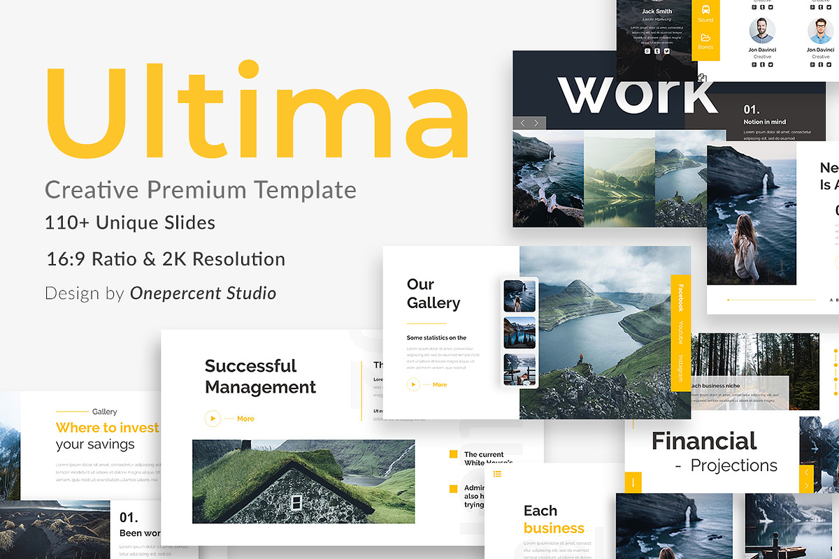 Ultima Creative Powerpoint Template, a Presentation Template by One ...