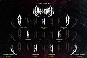 Monkey Rhumble | Metal Font, a Blackletter Font by WingBuk (Thumbnail 10 of 12)