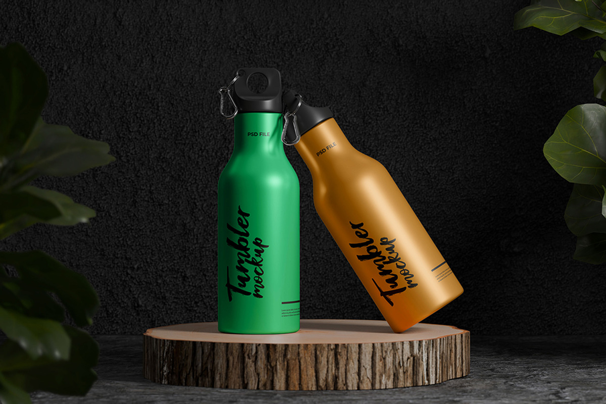 Realistic Tumbler Mockup, a Cups & Container Mockup by Artlogs x Modaldesain (Photo 3 of 4)