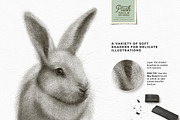 Pencil & Dry Media Procreate brushes, a Brush Add-On by Lisa Glanz (Thumbnail 4 of 9)
