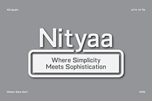 Nityaa Sans Serif