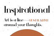 Theramy - Modern Ligature Font, a Serif Font by GraphicDash (Thumbnail 6 of 10)