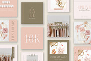 Macaron Instagram Templates, a Social Media Template by denofdreamers (Thumbnail 2 of 6)