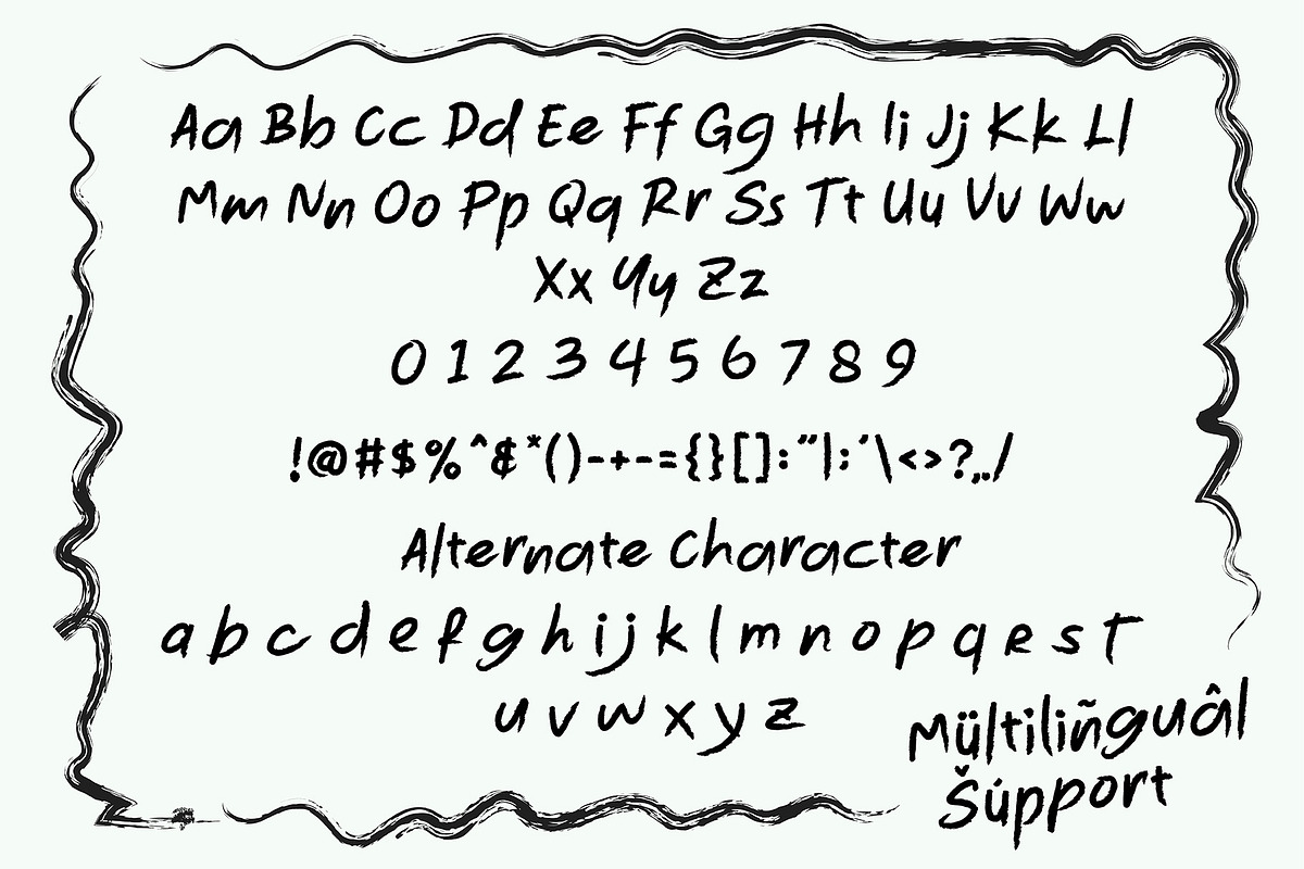 VT Murillage Notes–Handwriting Brush, a Handwritten Font by ViactionType (Photo 7 of 12)