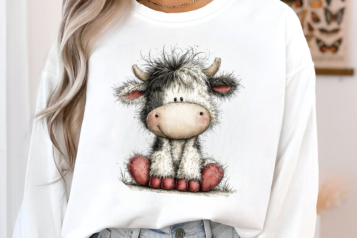 Whimsical easter cow clipart, an Illustration by SinaCreation (Photo 6 of 11)