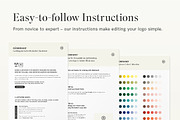 Hemp/CBD Logo Template, a Branding & Logo Template by GudBrand Studio (Thumbnail 7 of 8)