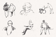 Illustrations of older people, a Person Illustration by TheMountBirdStudio (Thumbnail 3 of 5)