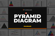 Pyramid Diagram PowerPoint Templates, a Presentation Template by Warna Works (Thumbnail 2 of 23)