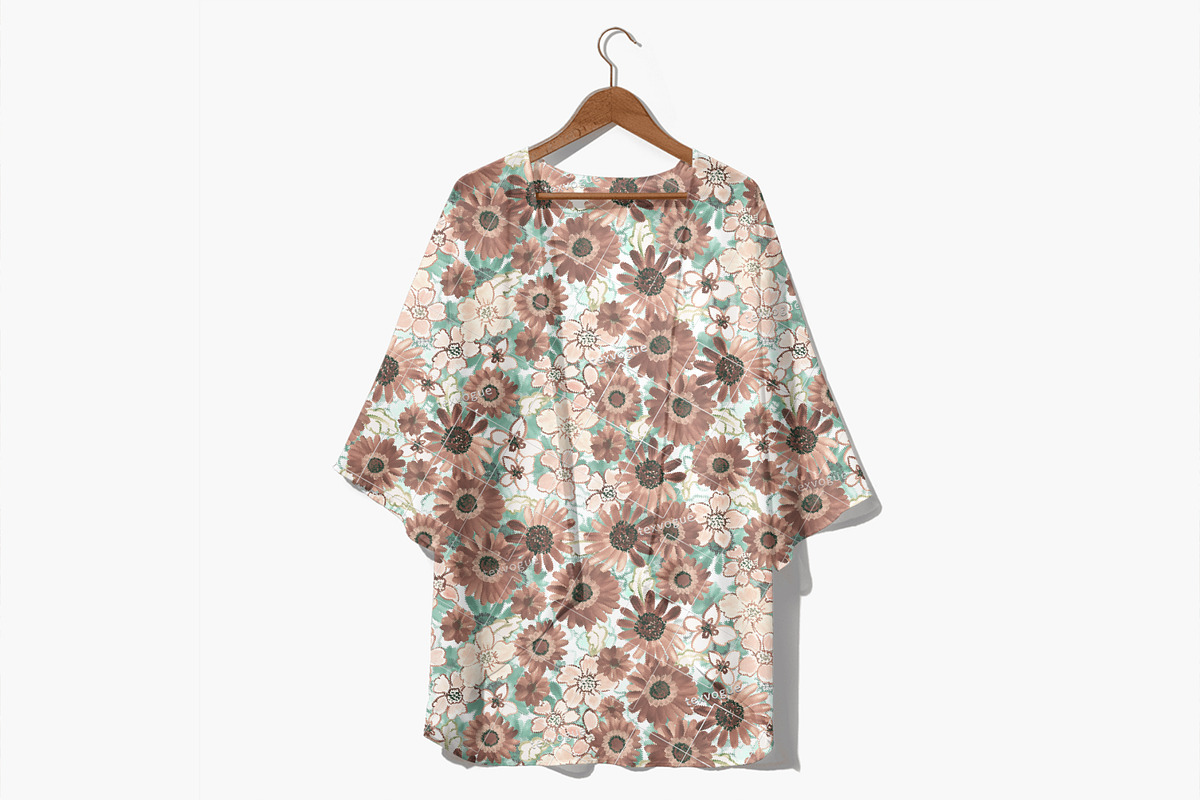 Krizantem Flower - Seamless Patterns, a Pattern Graphic by texvogue (Photo 15 of 18)
