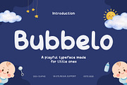Baby - Bubbelo Font, a Handwritten Font by Stylin Studio (Thumbnail 1 of 8)