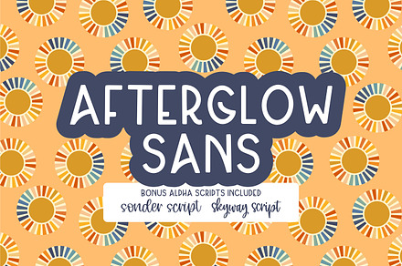 afterglow sans + 2 bonus scripts