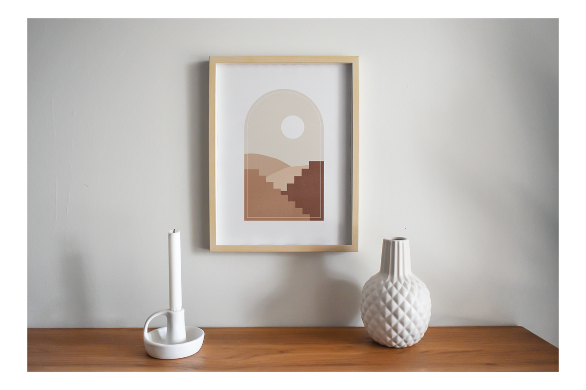 Picture Frame Mockup Ultra Bundle 3, a Household Mockup by Saguaro Digital (Photo 22 of 37)