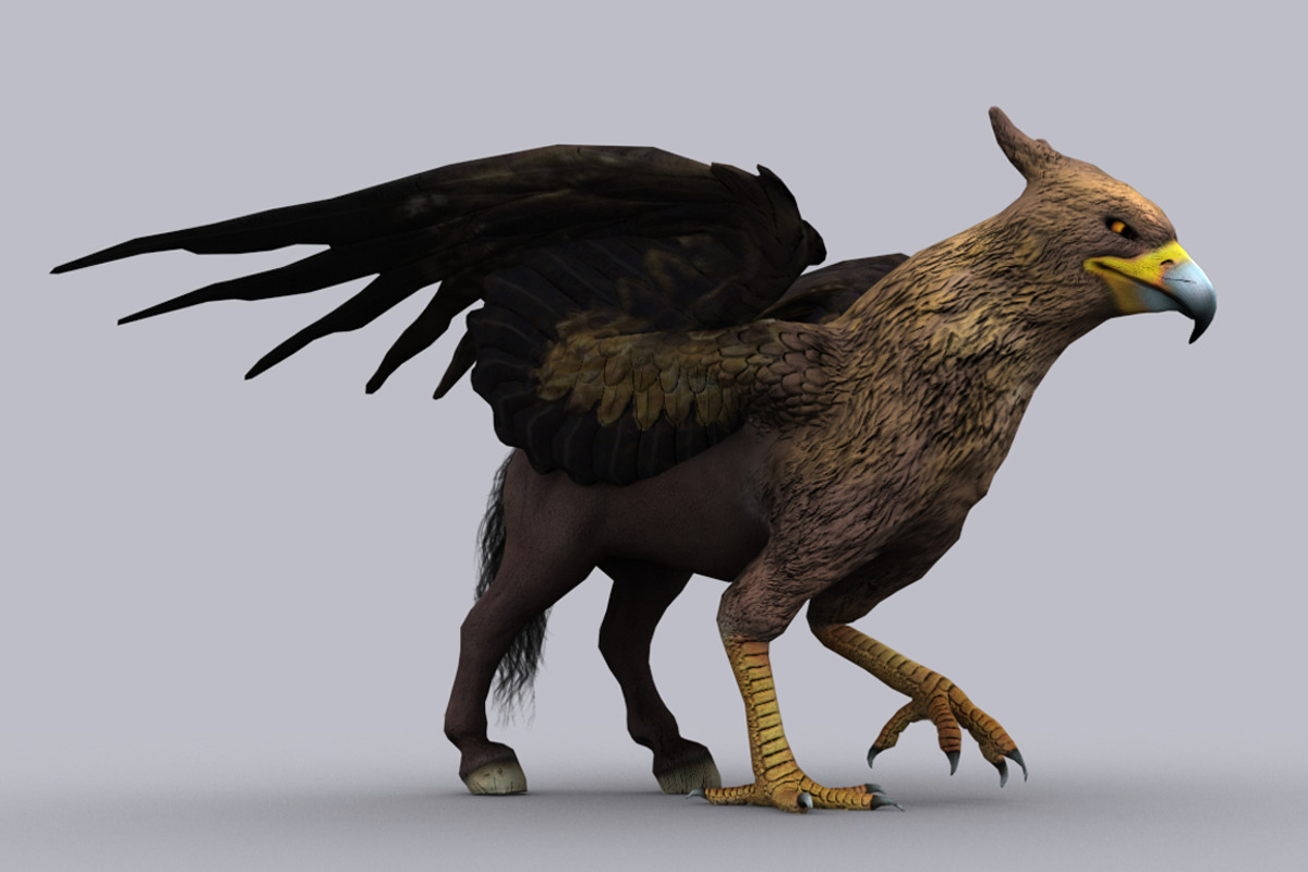 HIPPOGRIFF fbx only, a Characters & Person 3D Model by PROTOFACTOR