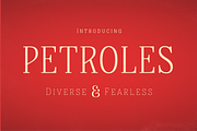 Petroles - Font Family, a Font by Punch (Thumbnail 1 of 7)