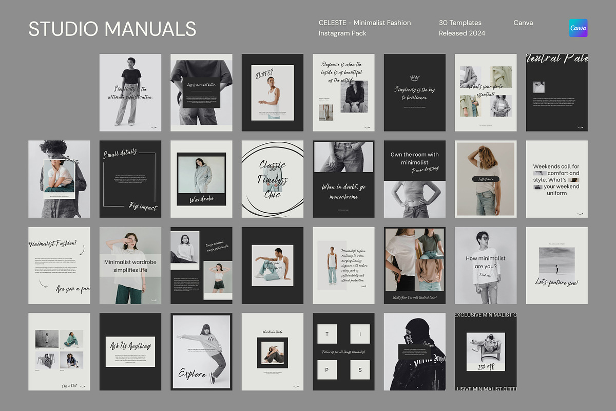 CELESTE – Minimalist Fashion IG Post, a Social Media Template by Studio Manuals (Photo 8 of 8)