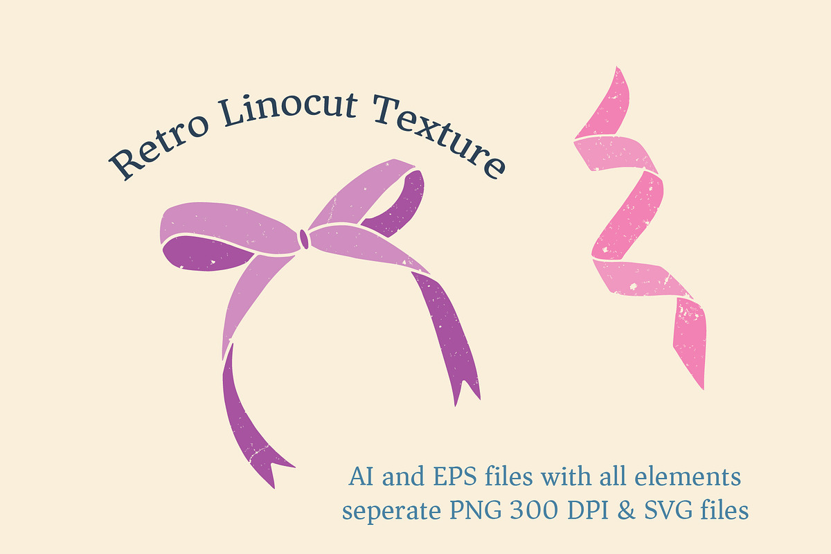 Ribbons & Bows Hand Drawn Clipart, a Decorative Illustration by Ginny and Sam (Photo 5 of 8)