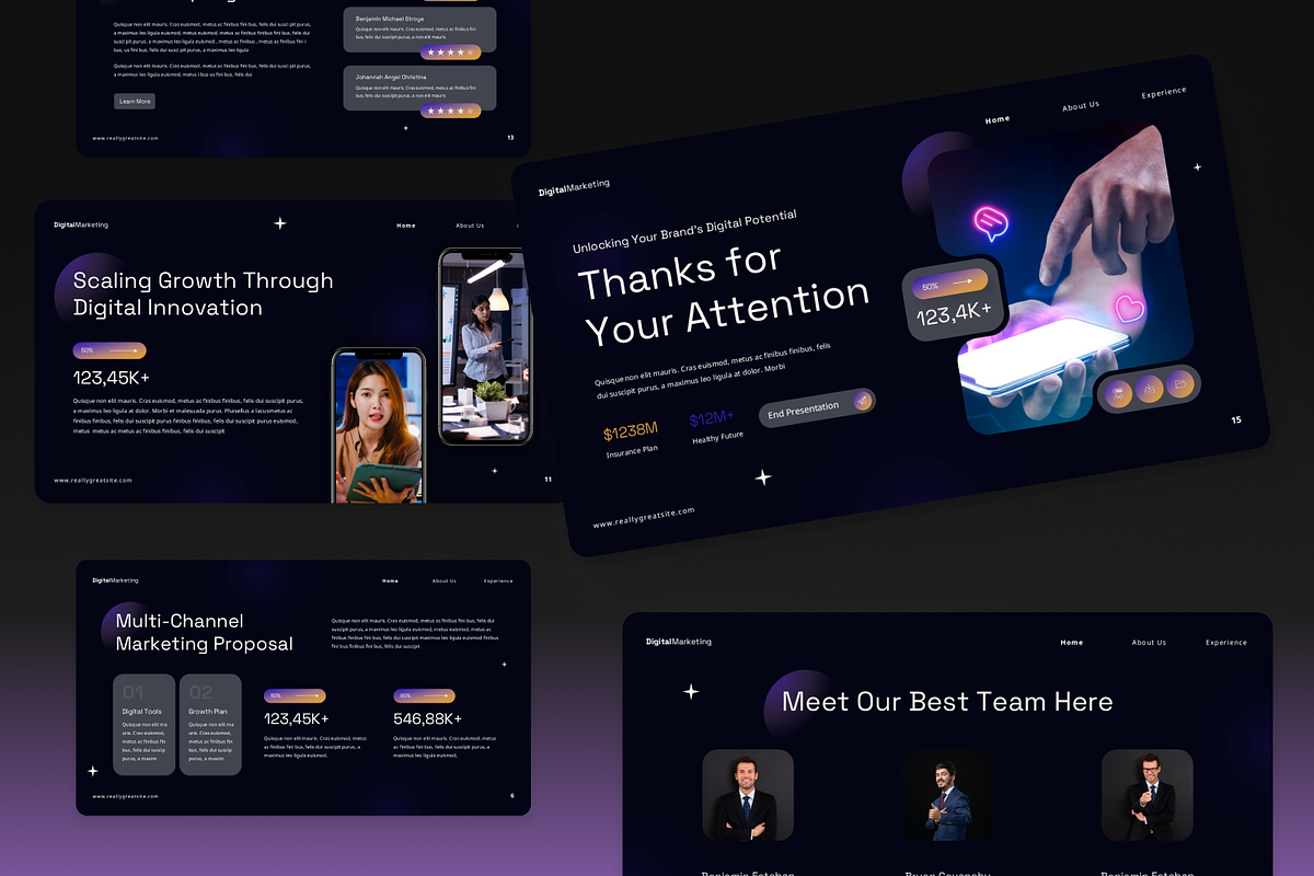 Digital Marketing Presentation preview 3