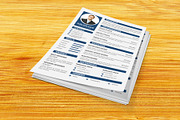 Professional Resume / CV Template, a Resume Template by designvillage (Thumbnail 9 of 13)