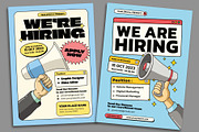 We're Hiring Flyer (16 Assets), a Flyer Template by Graptail (Thumbnail 4 of 12)