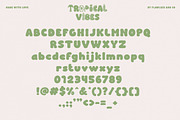 Tropical Vibes - Display Retro Font, a Sans Serif Font by Flawless And Co (Thumbnail 8 of 9)