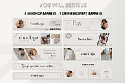 Etsy Shop Banner Kit, a Templates & Theme by Boltik Studio (Thumbnail 2 of 7)