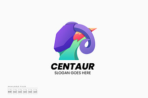 Centaur Head Logo Template, a Branding & Logo Template by Zeer Graphic