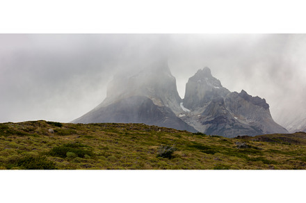 Road to the viewpoint Los Cuernos, a Nature Photo by LARISA BLINOVA