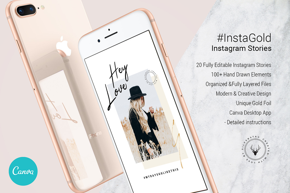 CANVA Social Bundle + FREE Updates, a Social Media Template by SilverStag Type Foundry (Photo 60 of 91)