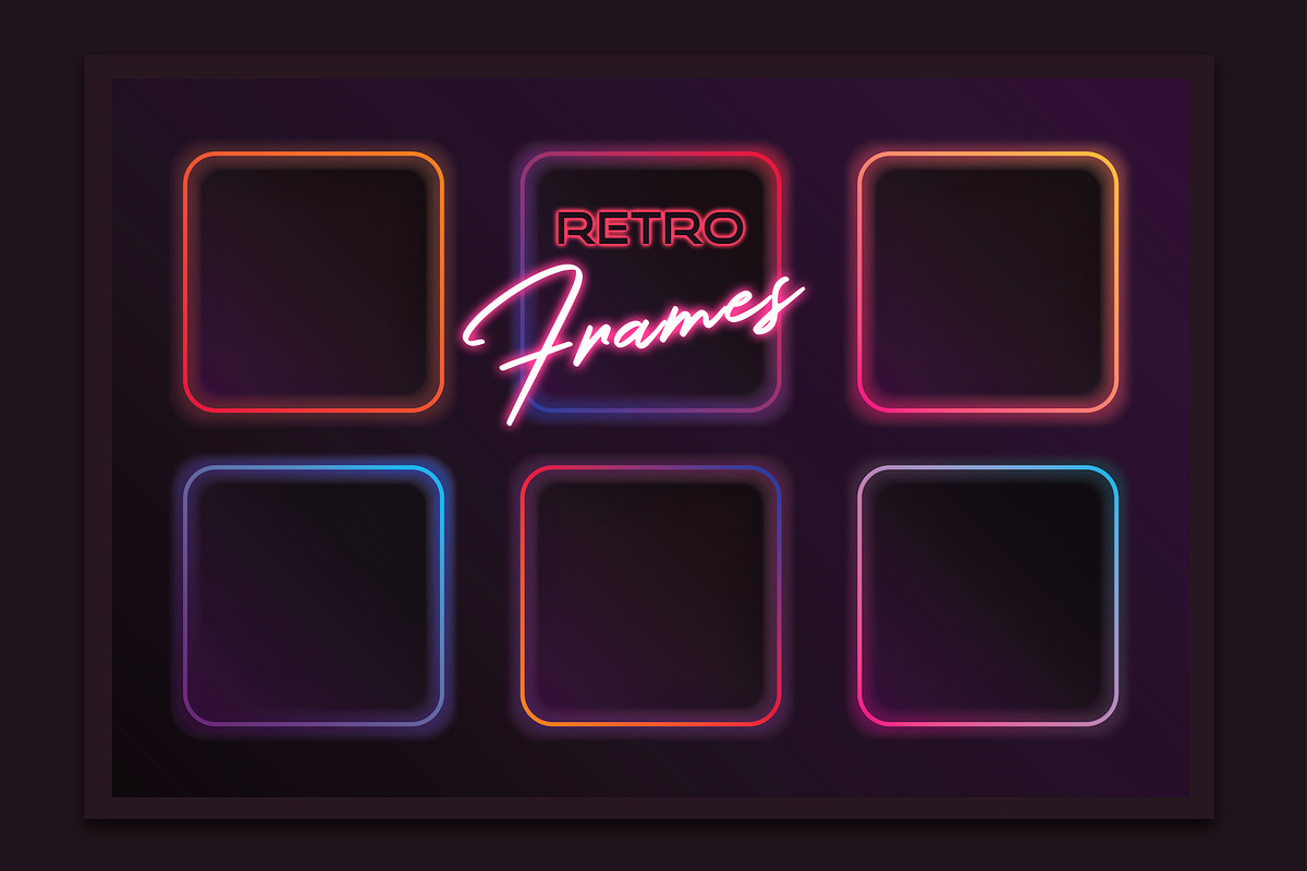 1980s Synthwave Toolkit, an Illustration by Polar Vectors (Photo 2 of 18)