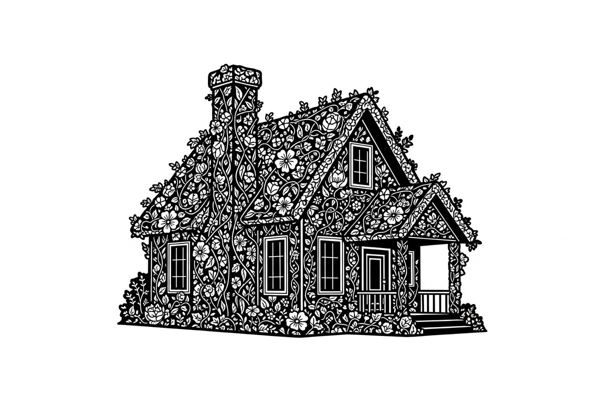 Cute House Silhouette Bundle, an Illustration by Designs_River (Photo 10 of 31)