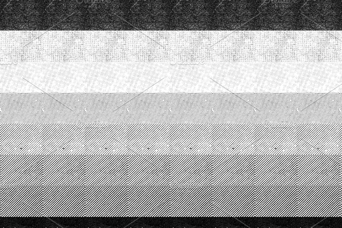 80 Vintage cartoon halftones preview 3