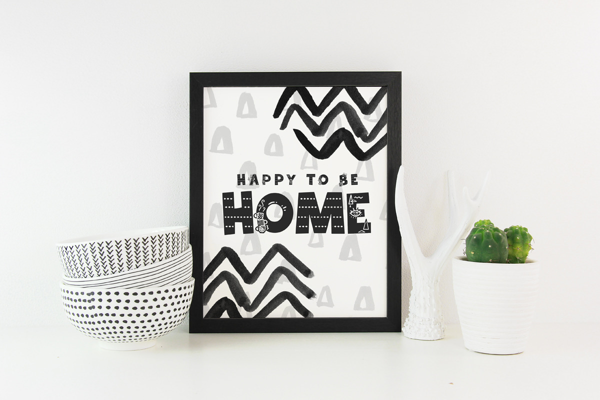 Stay Home - Doodle Font preview 3