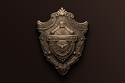 Police / Army / Sheriff Metal Badges, an Object Graphic by Hyperpix Productions (Thumbnail 19 of 21)
