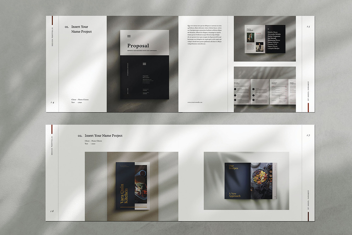 Graphic Design Portfolio | Canva, a Brochure Template by Occy Design (Photo 9 of 19)